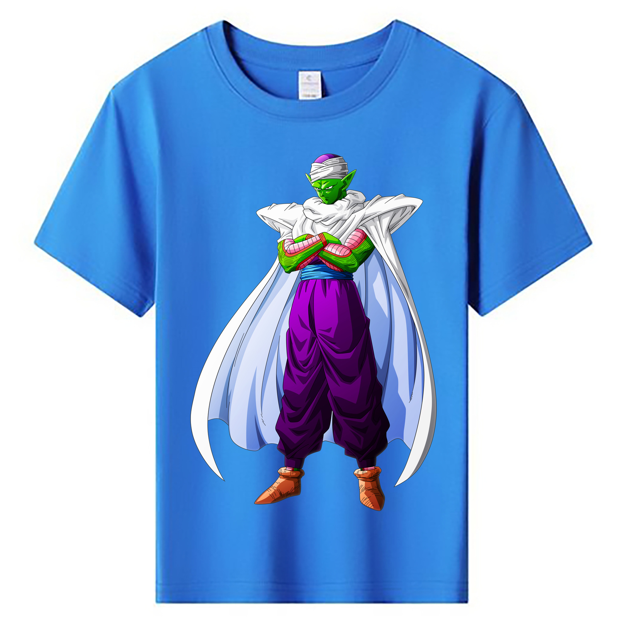 （画像用） ドラゴンボール ピッコロ DRAGON BALL Piccolo 綿100％キッズTシャツ（フロントプリント）